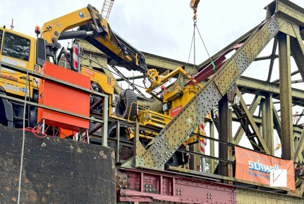 Historische Fachwerkbrücke DEK Rodde | Detail